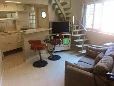 Apartamento com 1 Quarto para venda ou aluguel, 45m² no Vila Nova Conceição, São Paulo