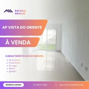 Apartamento com 2 Quartos à venda, 59m² no Novo Aleixo, Manaus