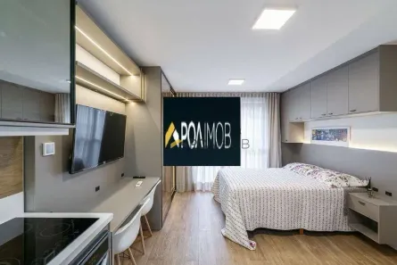 Apartamento com 1 Quarto para alugar, 25m² no Moinhos de Vento, Porto Alegre
