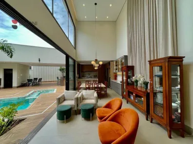 Casa de Condomínio com 5 Quartos à venda, 442m² no Bonfim Paulista, Ribeirão Preto