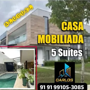 Casa de Condomínio com 5 Quartos para alugar, 500m² no Parque Verde, Belém