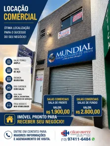 Ponto Comercial para alugar, 50m² no Solemar, Praia Grande