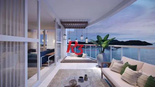 Apartamento com 4 Quartos à venda, 291m² no Ponta da Praia, Santos