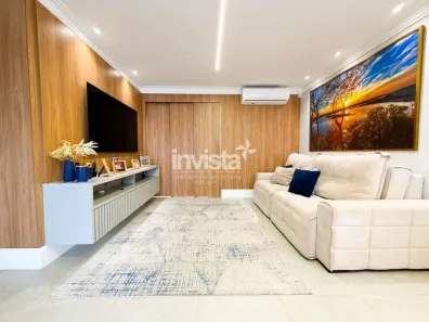 Apartamento com 3 Quartos à venda, 145m² no Gonzaga, Santos