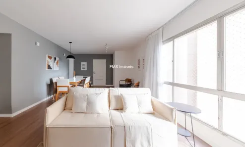 Apartamento com 4 Quartos para alugar, 129m² no Consolação, São Paulo