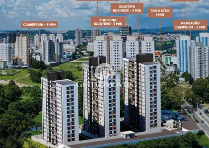 Apartamento com 2 Quartos à venda, 57m² no Parque Campolim, Sorocaba