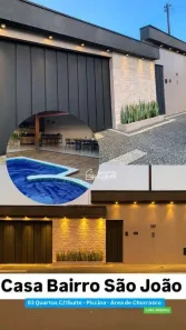 Casa com 3 Quartos à venda, 250m² no São João, Anápolis