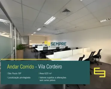 Imóvel Comercial à venda, 620m² no Vila Cordeiro, São Paulo
