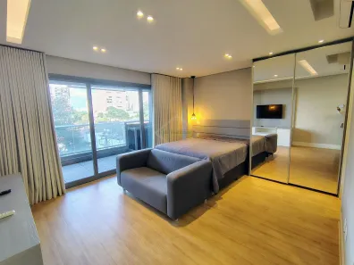 Apartamento com 1 Quarto para alugar, 35m² no Brooklin Paulista, São Paulo