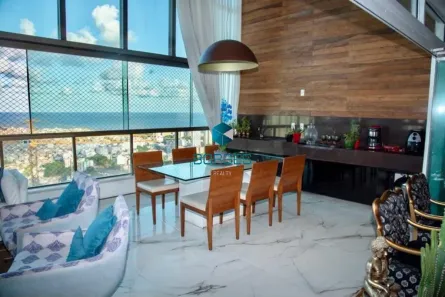 Apartamento com 4 Quartos à venda, 310m² no Candeal, Salvador
