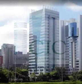 Sala Comercial para alugar, 136m² no Cidade Monções, São Paulo