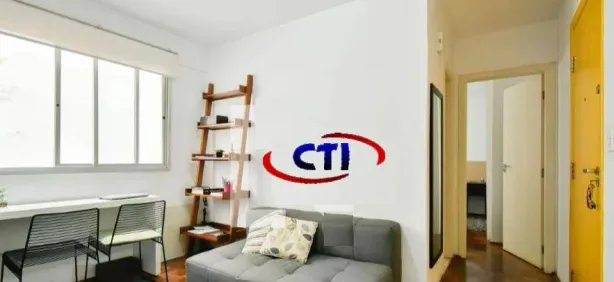 Apartamento com 1 Quarto para alugar, 40m² no Bela Vista, São Paulo