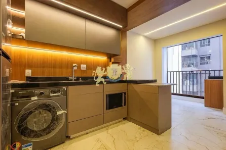 Flat com 1 Quarto para alugar, 33m² no Pinheiros, São Paulo