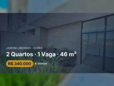 Apartamento com 2 Quartos à venda, 46m² no Jardim Limoeiro, Serra