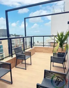 Flat com 1 Quarto à venda, 18m² no Cabo Branco, João Pessoa