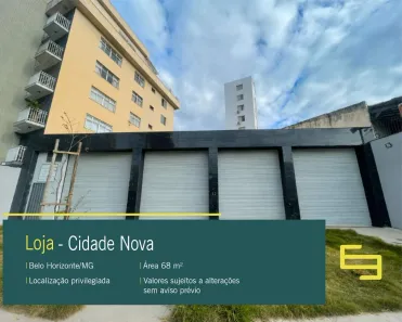 Ponto Comercial para alugar, 68m² no Cidade Nova, Belo Horizonte