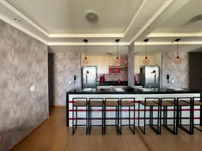 Apartamento com 2 Quartos para alugar, 47m² no Jardim Copacabana, São José dos Campos