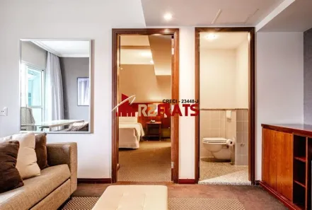 Flat com 1 Quarto à venda, 45m² no Chácara Santo Antônio (Zona Sul), São Paulo