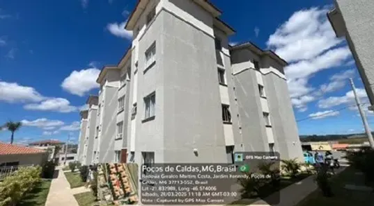 Apartamento com 2 Quartos à venda, 47m² no Loteamento Residencial Tiradentes, Poços de Caldas
