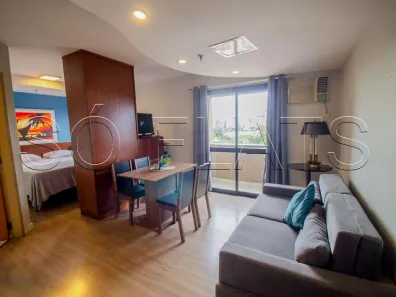 Flat com 1 Quarto para alugar, 33m² no Brooklin Paulista, São Paulo