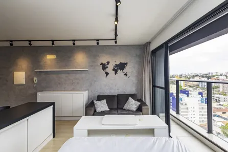 Apartamento com 1 Quarto para alugar, 33m² no Campina do Siqueira, Curitiba