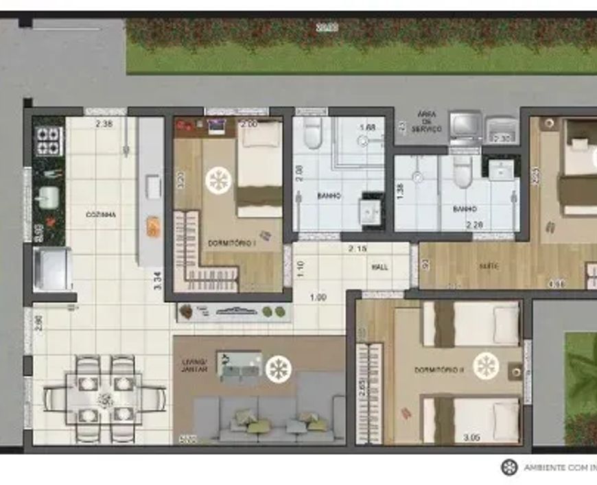 RESERVA TAQUARAL II no Cidade Judiciária, Piracicaba