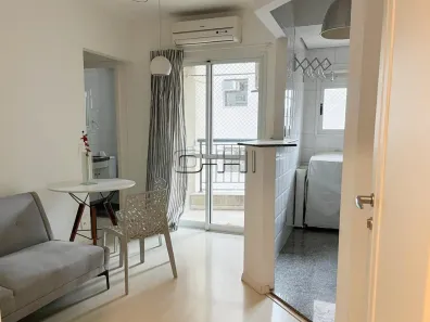 Apartamento com 1 Quarto para alugar, 38m² no Vila Nova Conceição, São Paulo