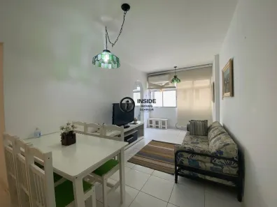 Apartamento com 1 Quarto para venda ou aluguel, 50m² no Pitangueiras, Guarujá