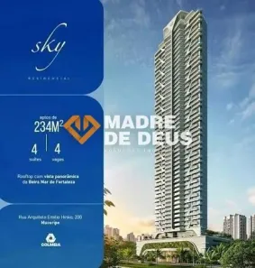 Apartamento com 4 Quartos à venda, 234m² no Mucuripe, Fortaleza
