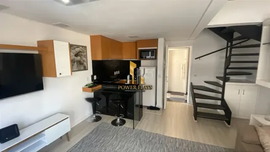 Apartamento com 1 Quarto para alugar, 35m² no Vila Nova Conceição, São Paulo