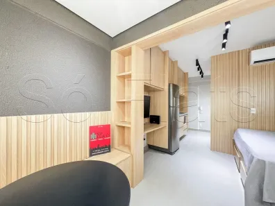 Apartamento com 1 Quarto para alugar, 20m² no Jardim Paulista, São Paulo