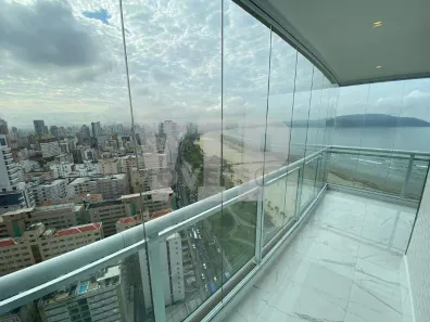 Apartamento com 2 Quartos para alugar, 105m² no José Menino, Santos