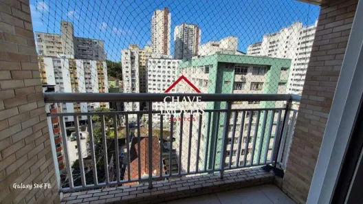 Apartamento com 2 Quartos à venda, 57m² no José Menino, Santos