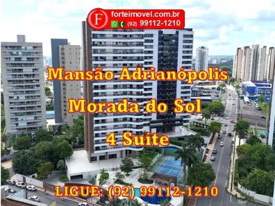 Apartamento com 4 Quartos para alugar, 240m² no Aleixo, Manaus
