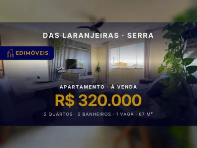 Apartamento com 2 Quartos à venda, 67m² no das Laranjeiras, Serra