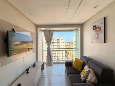 Apartamento com 2 Quartos para alugar, 49m² no Ponta Negra, Manaus