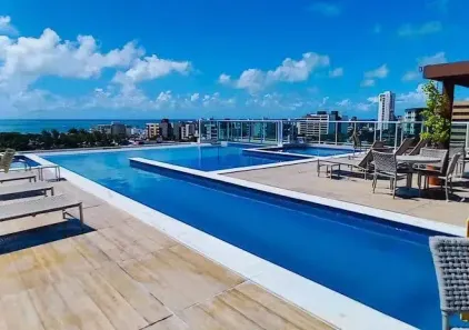 Flat com 1 Quarto à venda, 37m² no Jardim Oceania, João Pessoa