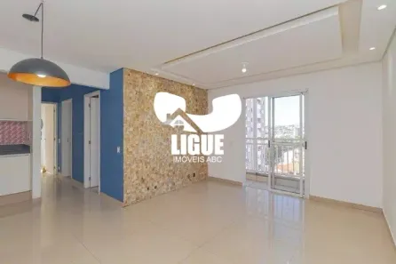 Apartamento com 3 Quartos para alugar, 65m² no Vila América, Santo André