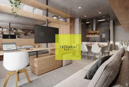 Apartamento com 1 Quarto à venda, 49m² no Além Ponte, Sorocaba