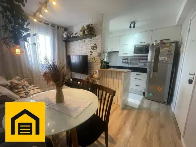 Apartamento com 2 Quartos à venda, 47m² no Parque São Vicente, Mauá