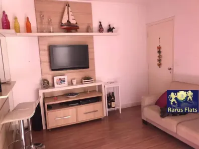 Apartamento com 1 Quarto para alugar, 40m² no Indianópolis, São Paulo