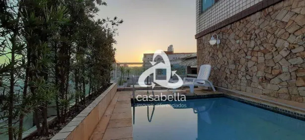 Cobertura com 4 Quartos à venda, 284m² no Ponta da Praia, Santos
