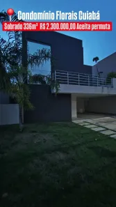 Casa de Condomínio com 3 Quartos à venda, 336m² no Ribeirão do Lipa, Cuiabá