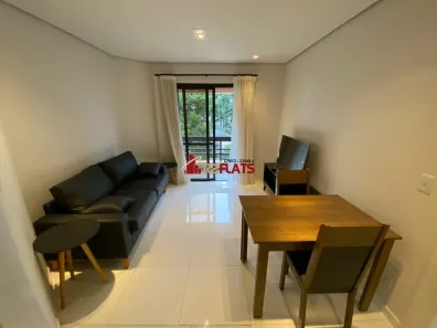 Flat com 1 Quarto para alugar, 50m² no Itaim Bibi, São Paulo
