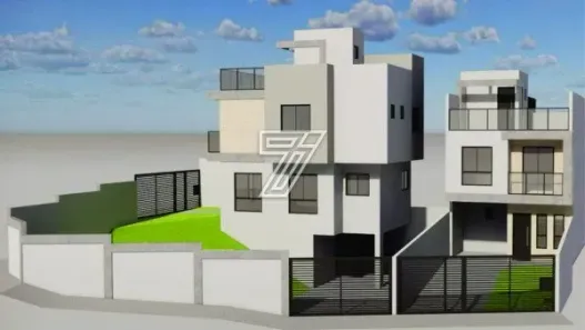 Casa de Condomínio com 3 Quartos à venda, 107m² no Abranches, Curitiba