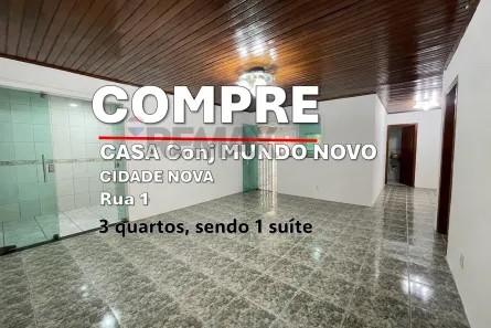 Casa com 3 Quartos à venda, 297m² no Cidade Nova, Manaus