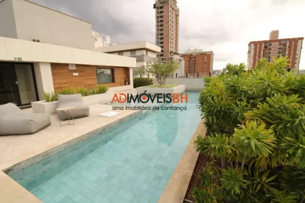 Apartamento com 1 Quarto para alugar, 37m² no Santo Agostinho, Belo Horizonte