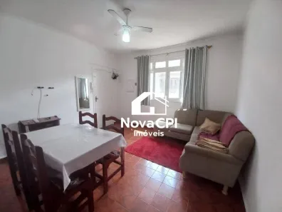 Apartamento com 2 Quartos para alugar, 58m² no Guilhermina, Praia Grande