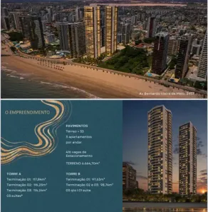 Apartamento com 3 Quartos à venda, 97m² no Piedade, Jaboatão dos Guararapes