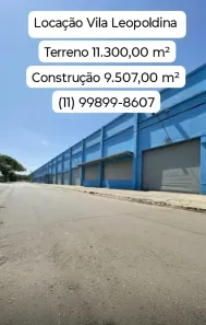 Galpão/Depósito/Armazém para alugar, 9507m² no Vila Leopoldina, São Paulo